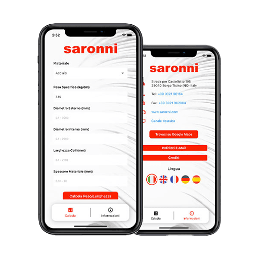 Saronni - App Coil Weight