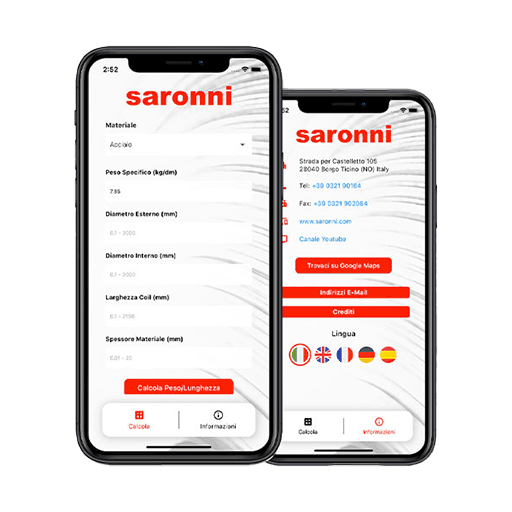 App Saronni - App Coil Weight